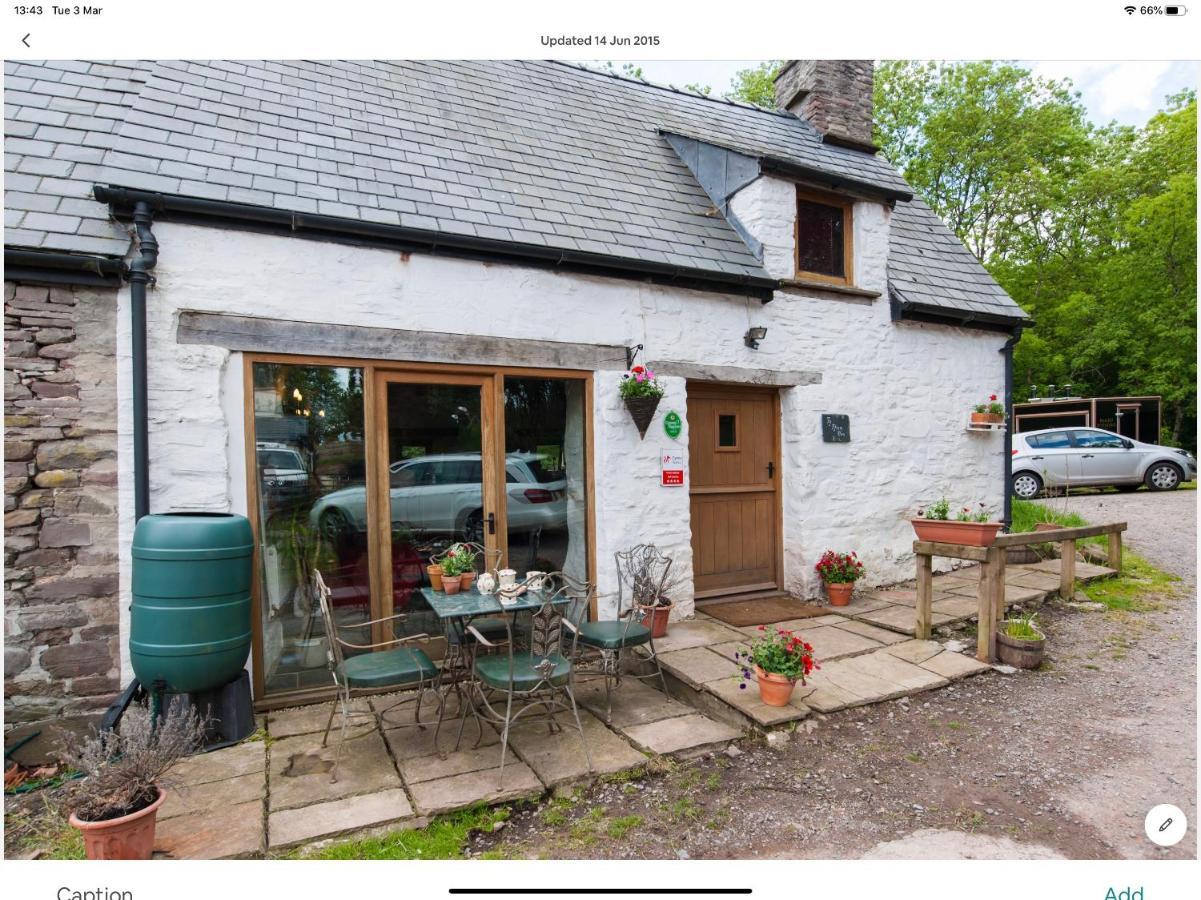Ty Fferm Hen, Ancient Farmhouse, Coity Bach Talybont-on-Usk Exterior foto