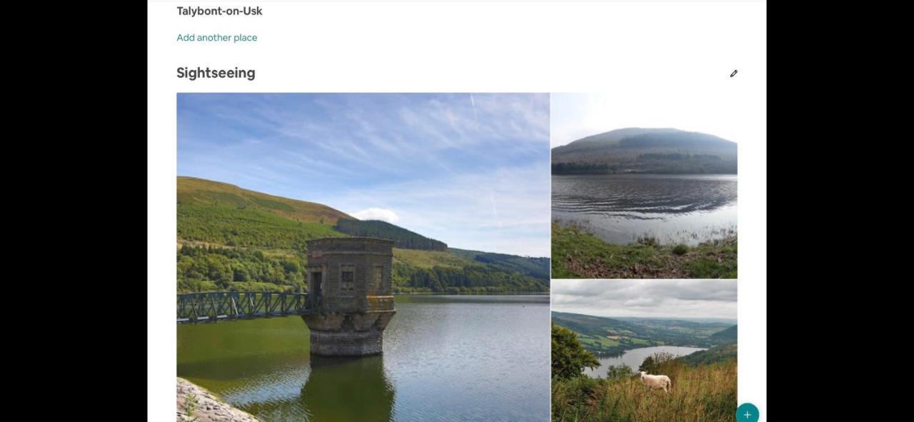 Ty Fferm Hen, Ancient Farmhouse, Coity Bach Talybont-on-Usk Exterior foto